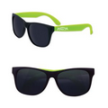 Neon Green Adult Classic Sunglasses